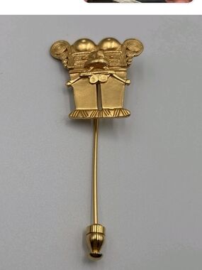 Vintage Ark Of The Covenant Freemason's Stick Pin, York Rite